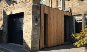 Monks Terrace Garage Log Store Extension