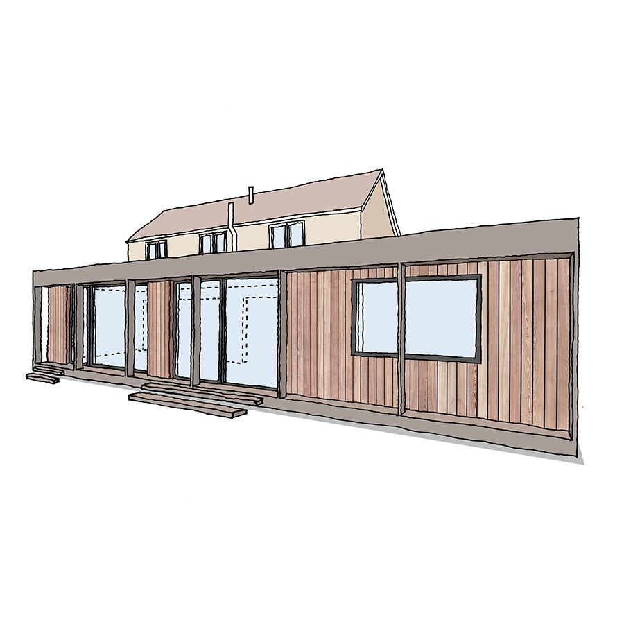 Bungalow Extension Project Hexham North East
