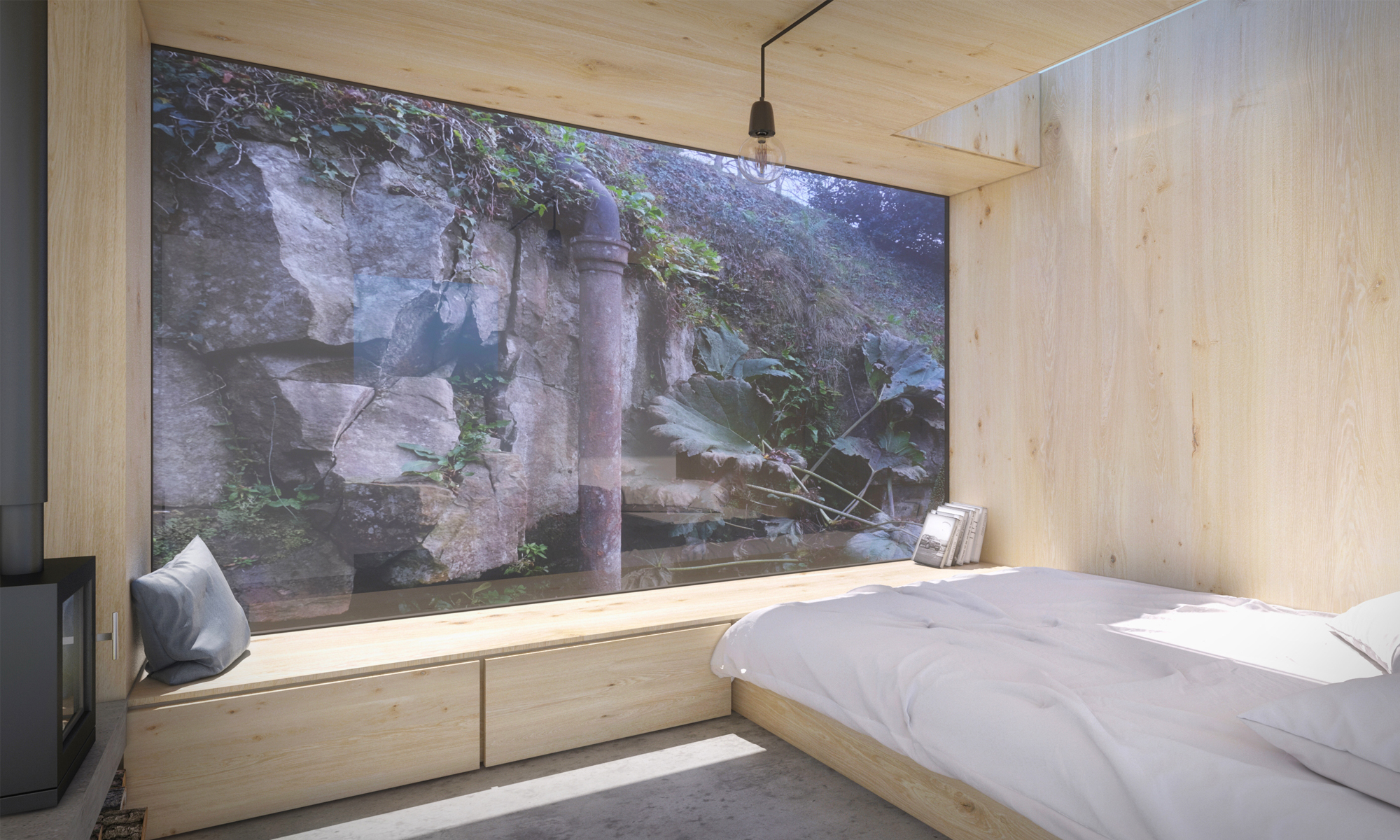 Old mill Pod Bedroom Pod bedroom for Mill Conversion Northumberland