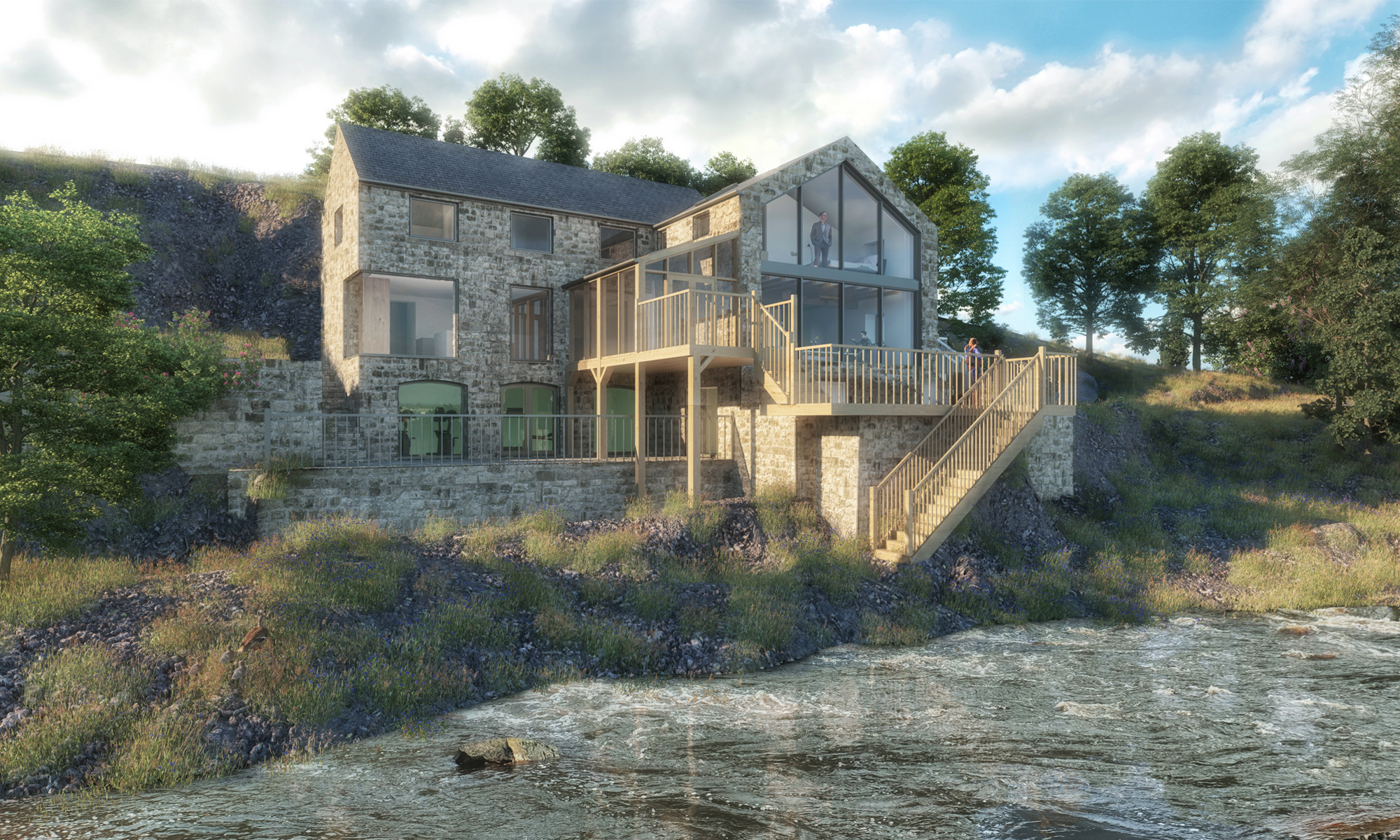 The Old Mill Render 1