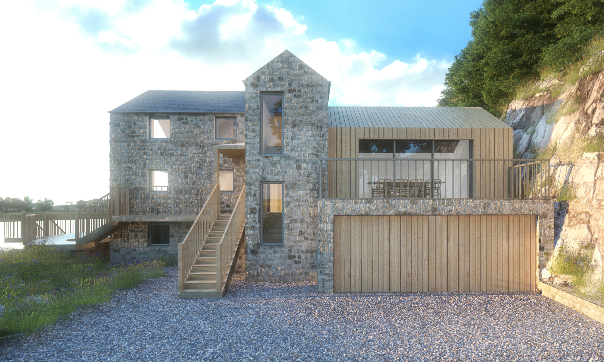 The Old Mill Render 2 Old Mill