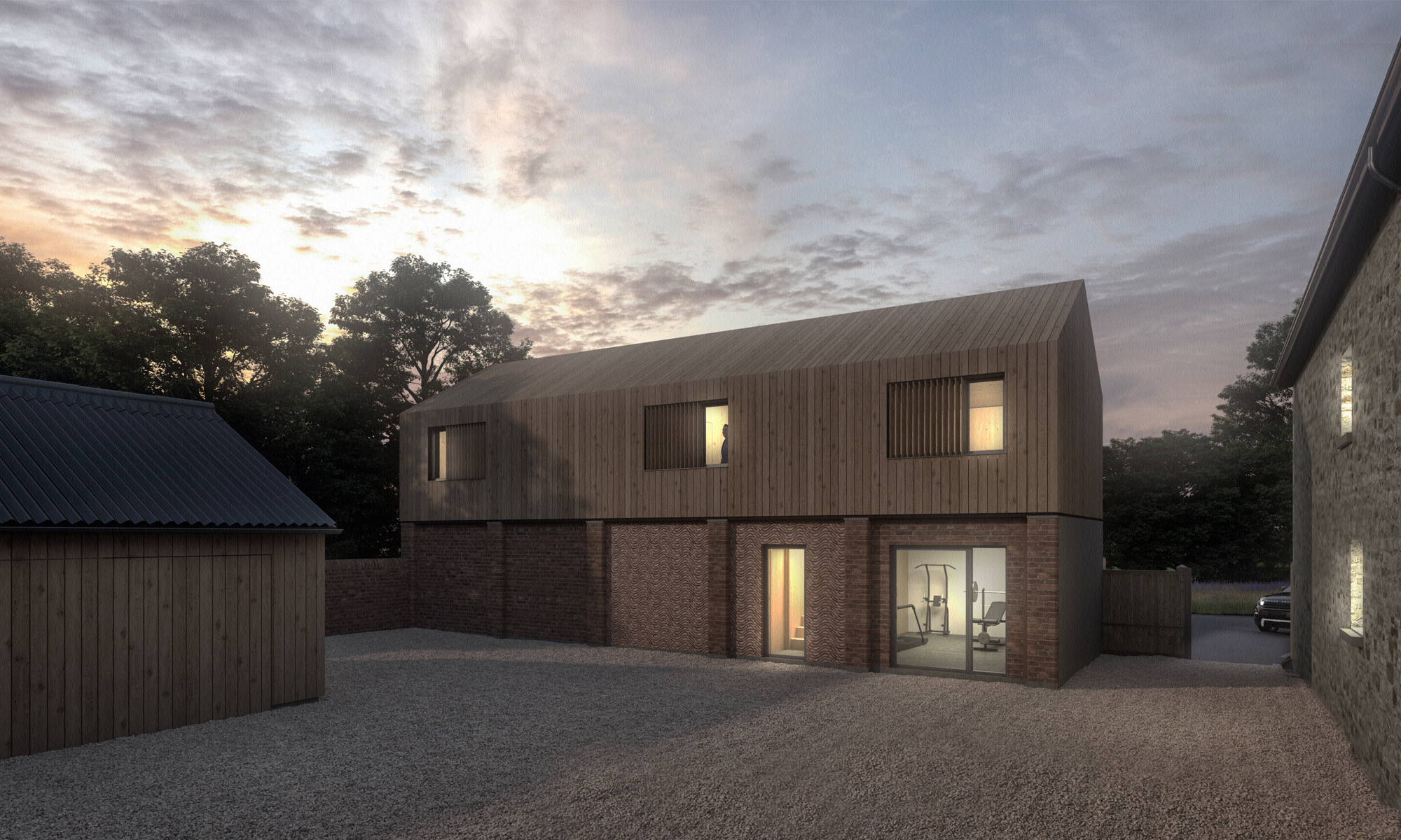 Pantile Barn Annex Farmhouse Annex Design