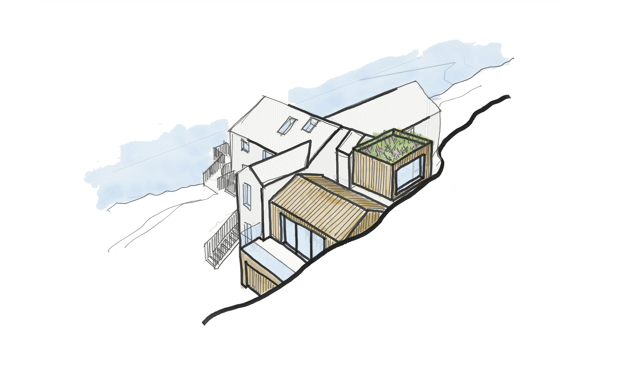 Old Mill Sketch Old Mill Planning Approval