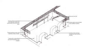 Grade II Barn Conversion Living Room Layout