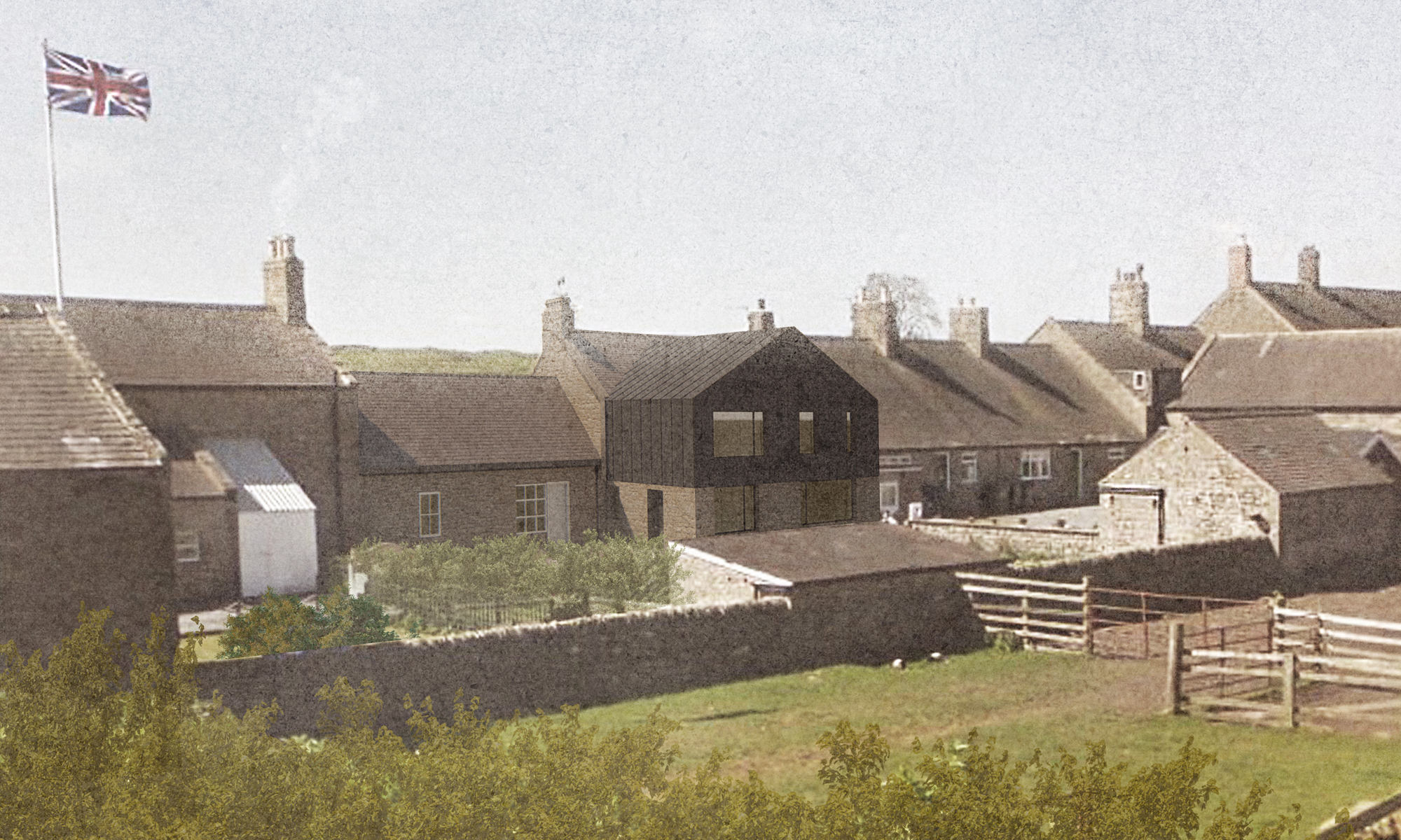 Cottage Extension Northumberland Two-storey Cottage Extension Northumberland