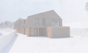 Split House Elevation