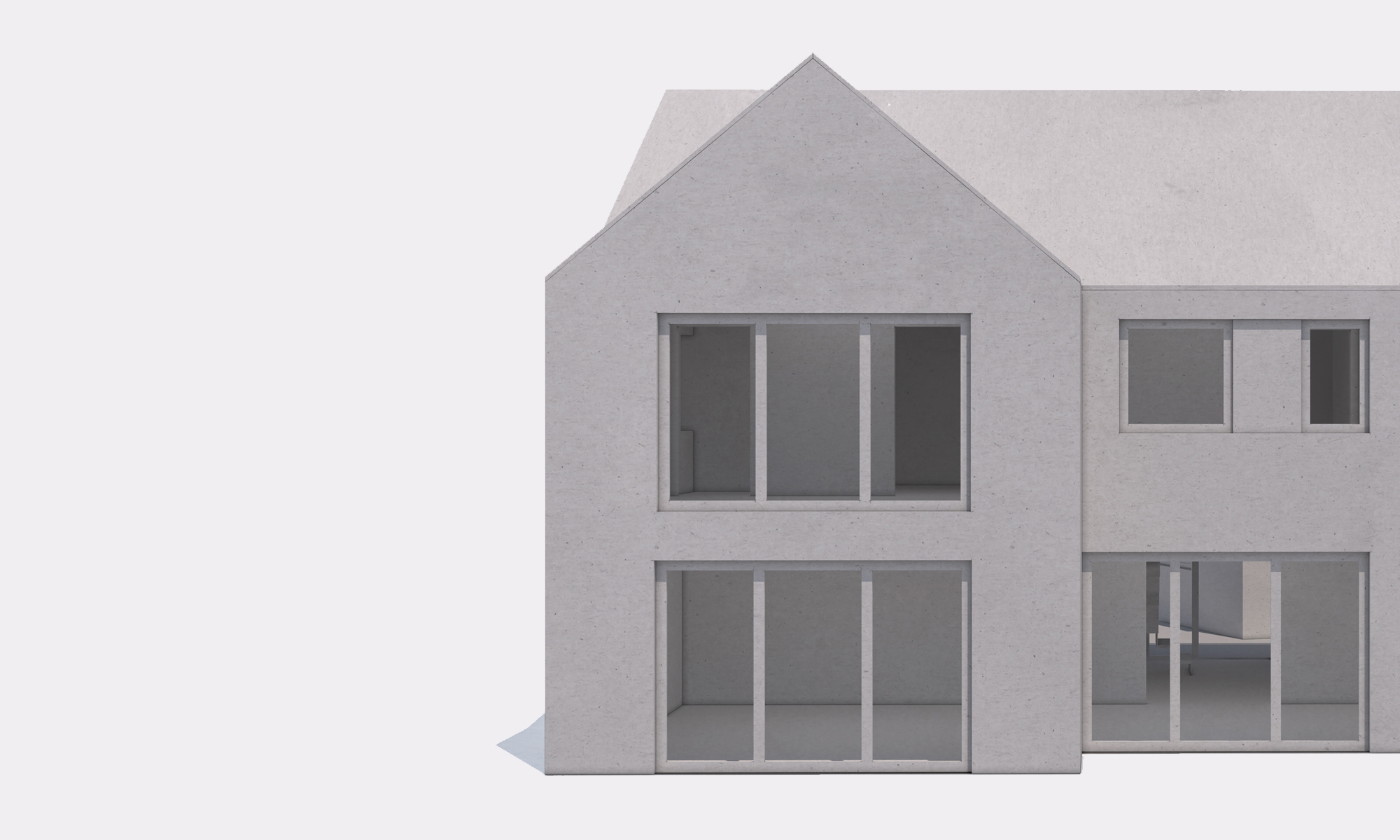 Stepped house Planning Permission