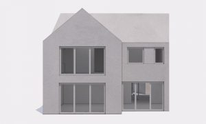 Stepped house Planning Permission