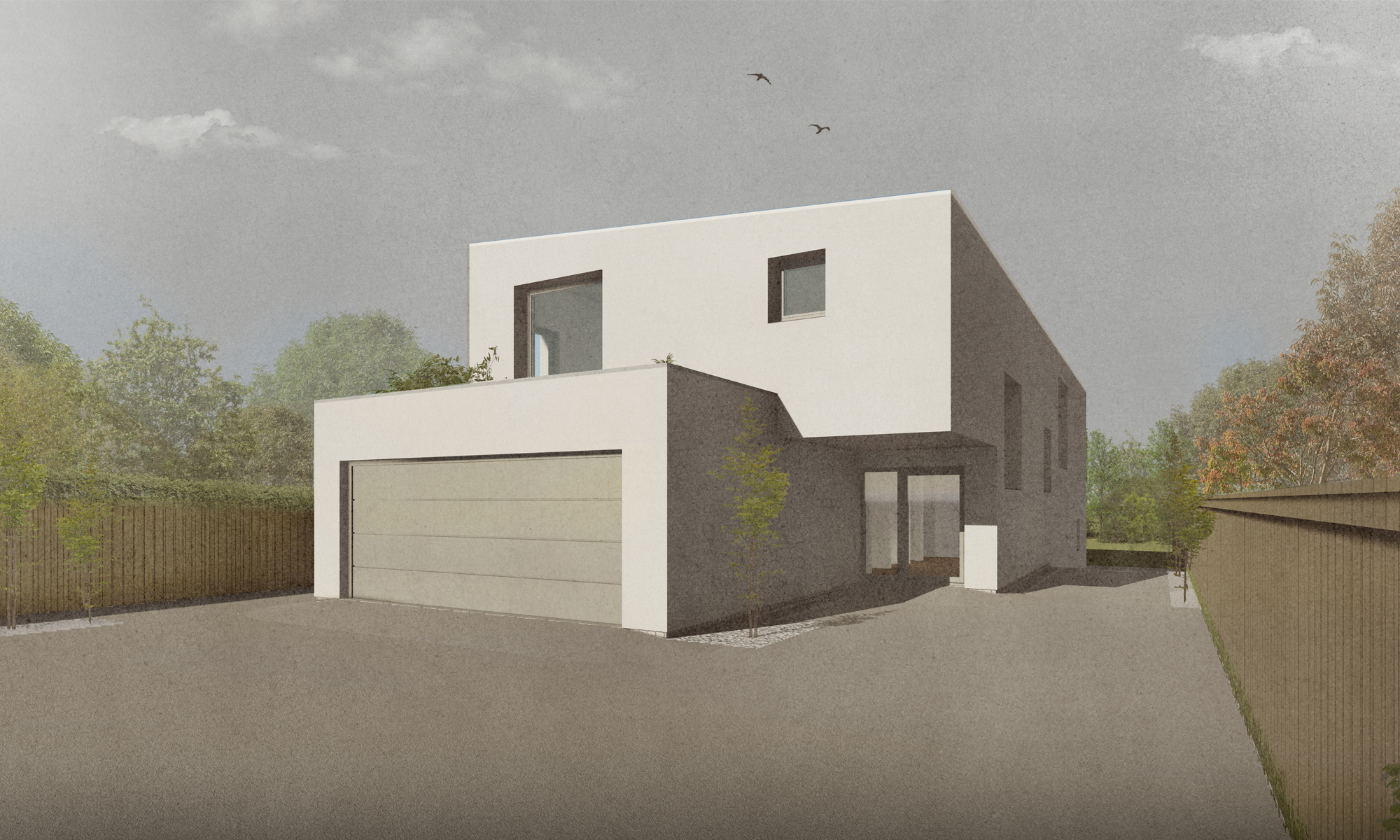 Passive House New build visual Front