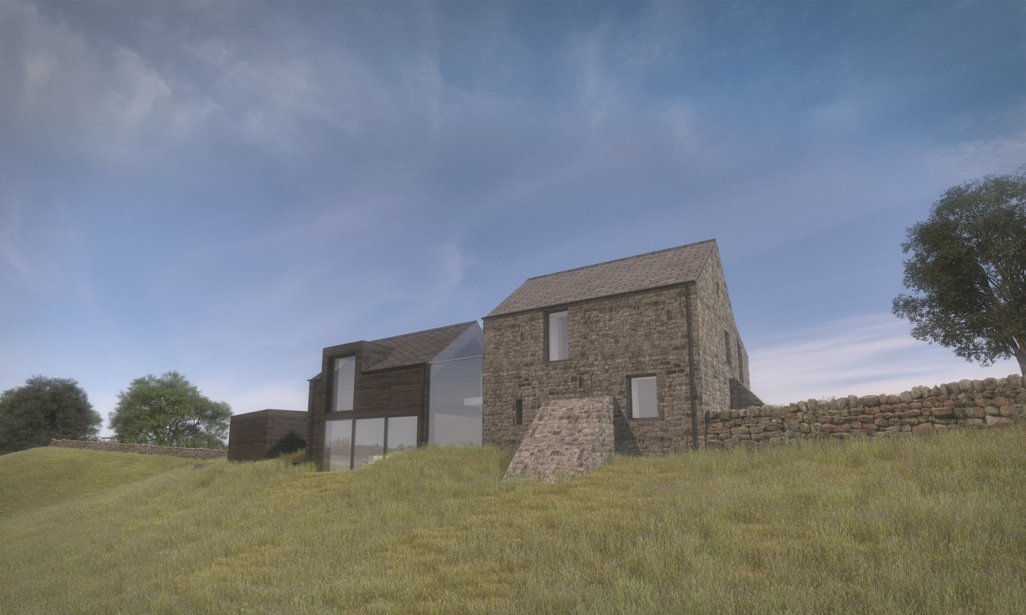 Stone Ruin Extension & Renovation